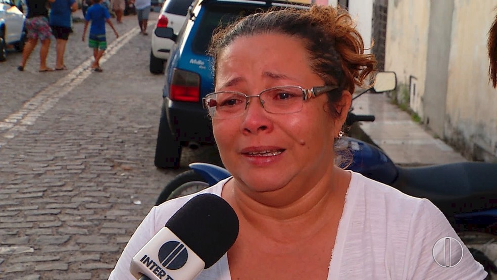 Maria das Dores, tia de Pedro Darlan (Foto: Reprodução/Inter TV Cabugi)