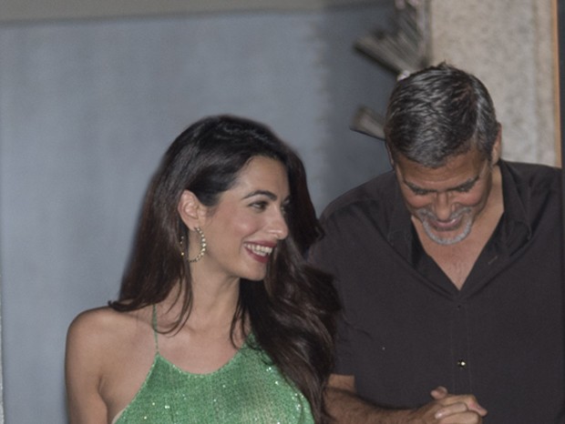 Amal Clooney e George Clooney (Foto: The Grosby Group)