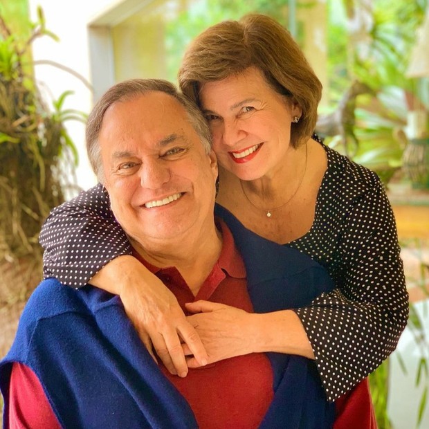 Ronnie Von e Kika, casados há 37 anos (Foto: Reprodução / Instagram )