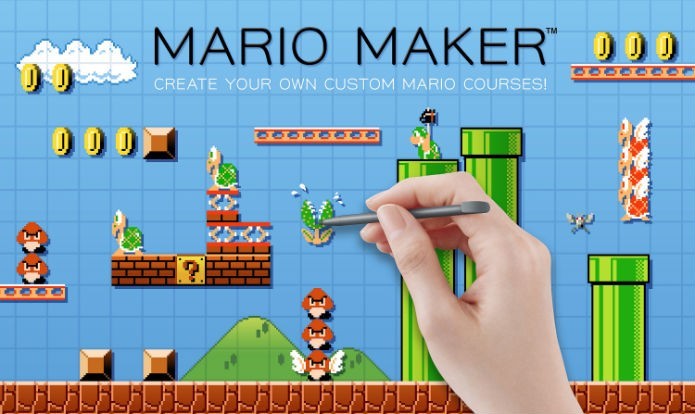 Super Mario Maker permite que você crie novos estágios insanos (Foto: Divulgação/Nintendo)