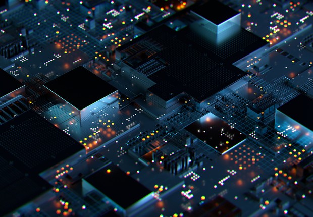 Internet, futuro, cidade, conexão, chips, rede, tecnologia,  (Foto: Getty Images)