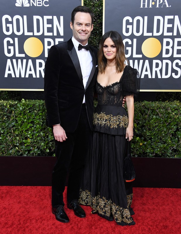 BEVERLY HILLS, CALIFORNIA - JANUARY 05: Bill Hader and Rachel Bilson arrives at the 77th Annual Golden Globe Awards attends the 77th Annual Golden Globe Awards at The Beverly Hilton Hotel on January 05, 2020 in Beverly Hills, California. (Photo by Steve G (Foto: WireImage)