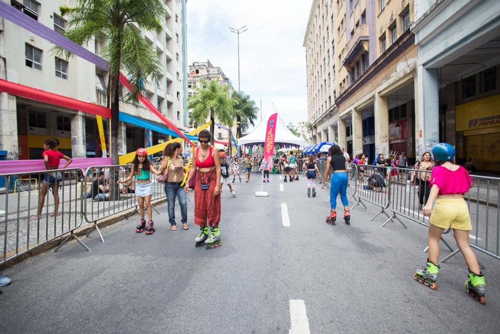 Evento 'Viva Guararapes', no Centro do Recife — Foto: Dondinho/Divulgação