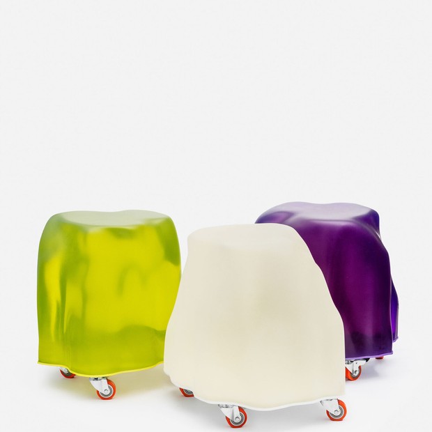 Designers criam móveis de gel surpreendentemente macios ao toque (Foto: Divulgação/Objects of Common Interest)