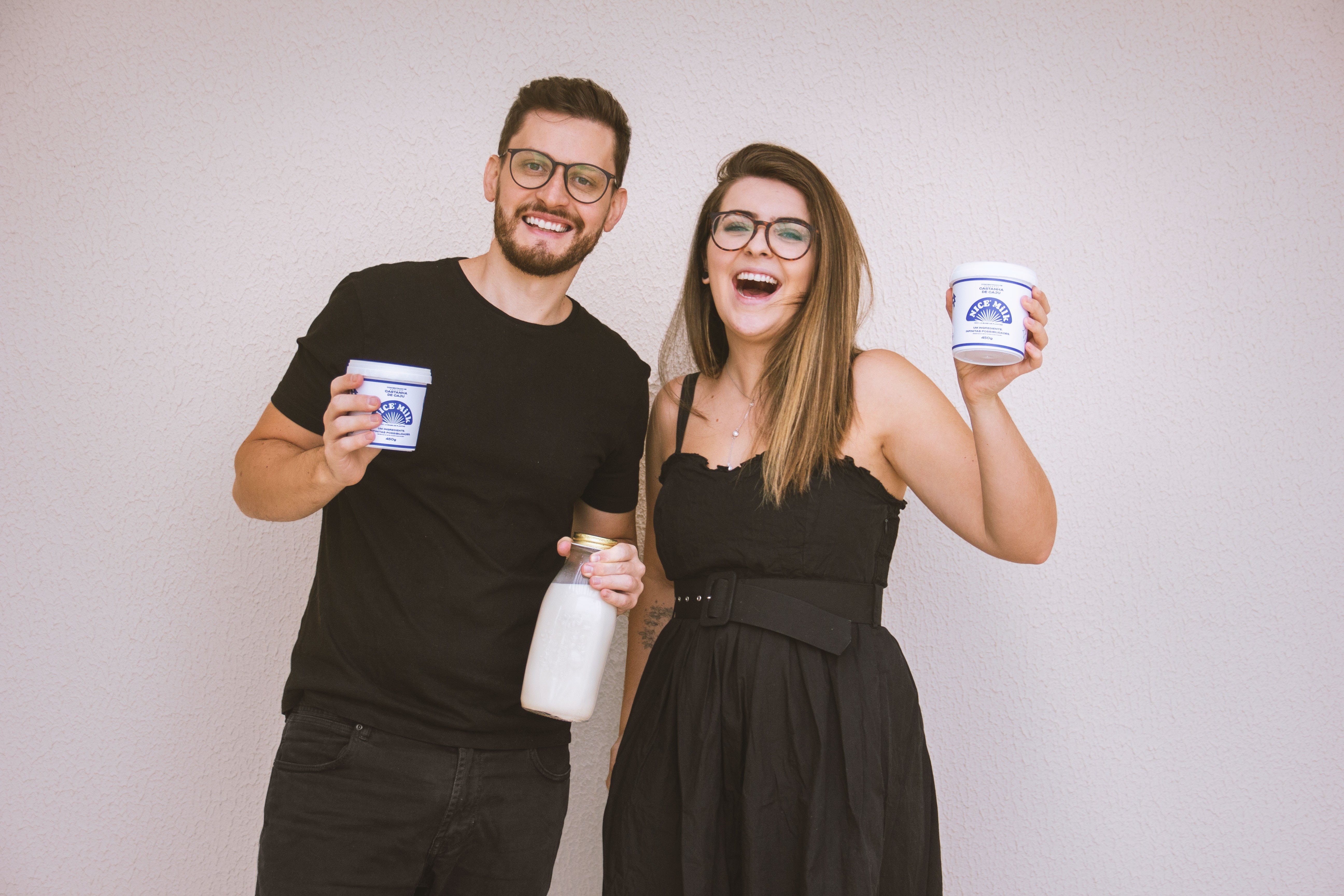 Thiago Lorusso e Paola Stier, idealizadores da Nice Milk (Foto: Divulgação)