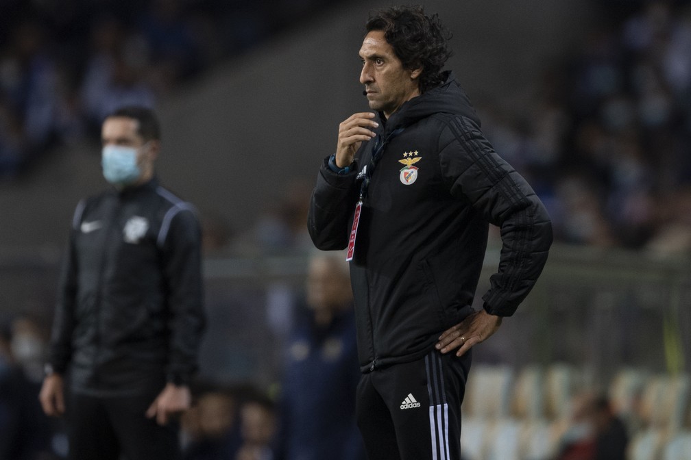 Jo�o de Deus, auxiliar de Jorge Jesus no Benfica � Foto: Getty Images