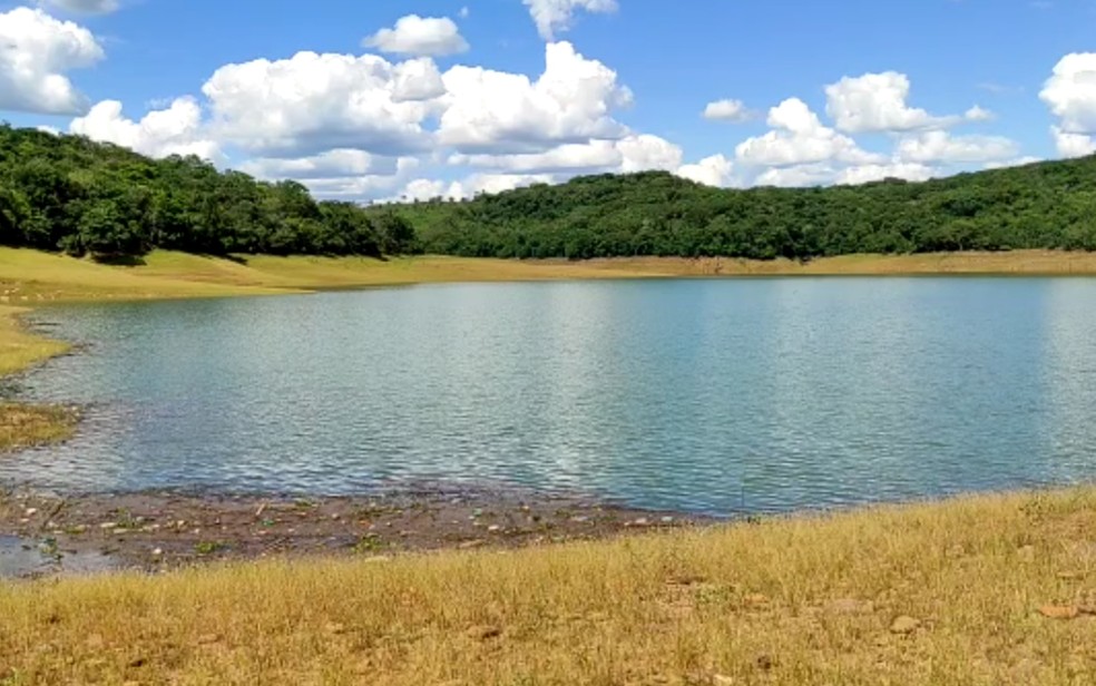 Lago Corumbá em Caldas Novas — Foto: Reprodução/Corpo de Bombeiros