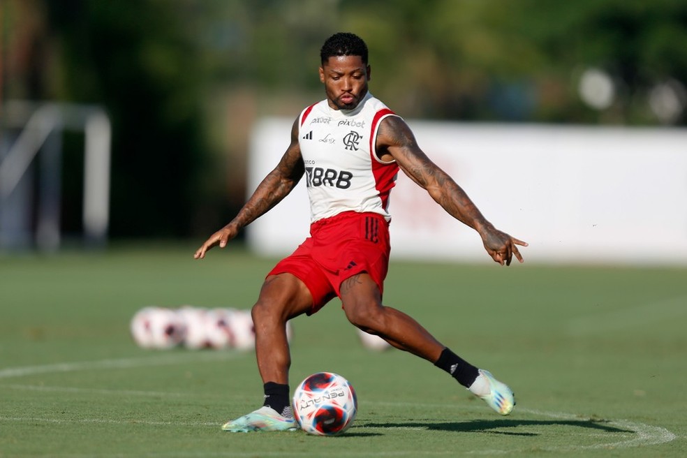 O atacante Marinho — Foto: Flamengo