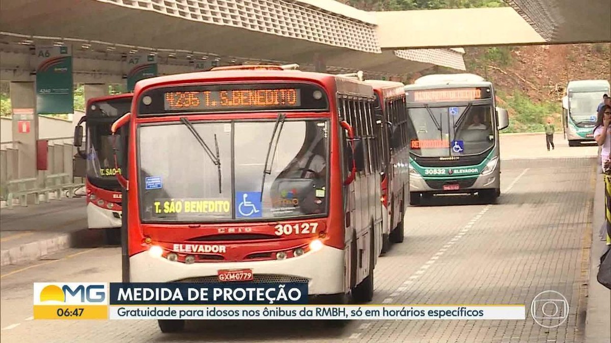 Decreto suspende gratuidade do transporte coletivo para idosos nos