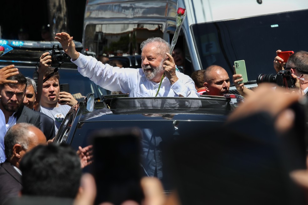 Presidente eleito Luiz Inácio Lula da Silva — Foto: Celso Tavares/g1