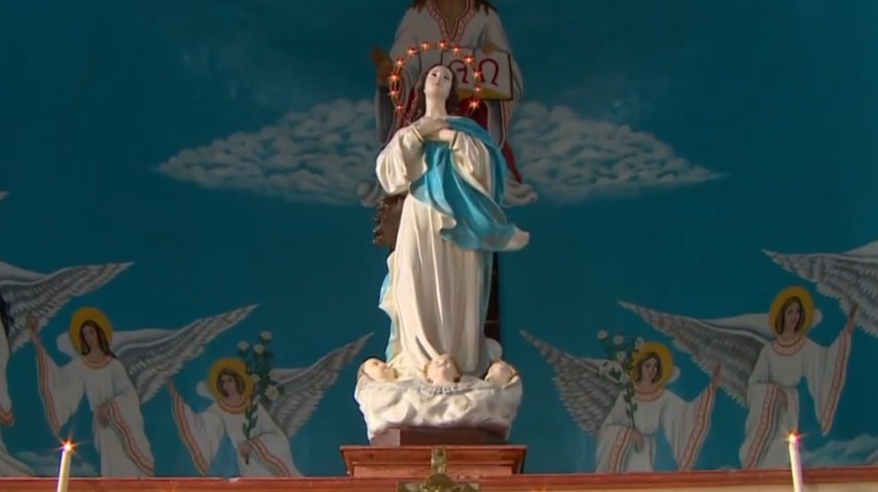Na Paraíba, o sincretismo religioso de Iemanjá é com Nossa Senhora da Conceição, e por isso a festa acontece em 8 de dezembro — Foto: Rede Amazônica/Reprodução