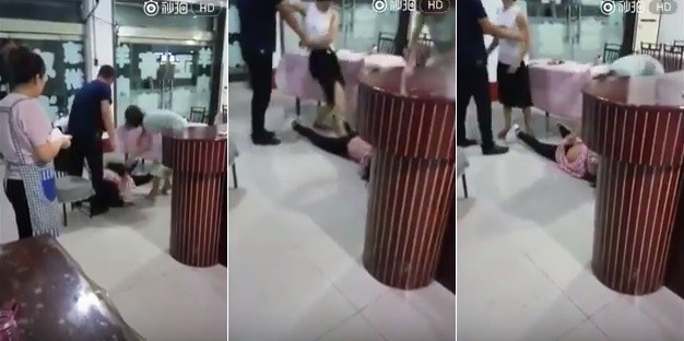 Amante é agredida em restaurante