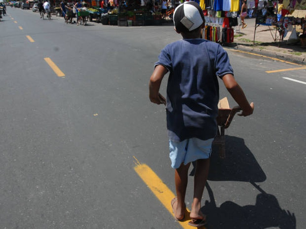 Prefeitura de Belém diz que trabalho infantil diminuiu nos últimos anos na capital (Foto: Paula Sampaio/O Liberal)