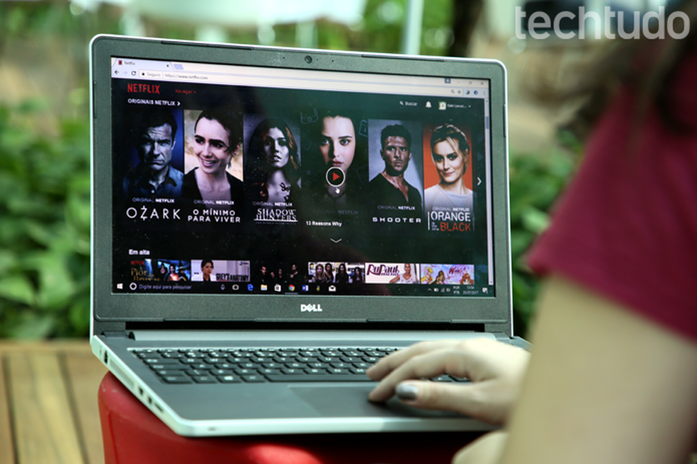 Netflix no computador (Foto: Carolina Ochsendorf/TechTudo)