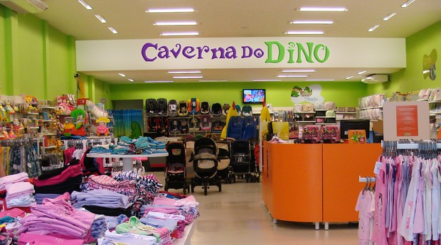 Unidade da rede Caverna do Dino (Foto: Divulgação)