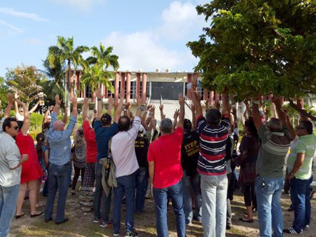 Servidores do Itep decidiram parar de recolher corpos no RN (Foto: Divulgação/Sinpol)