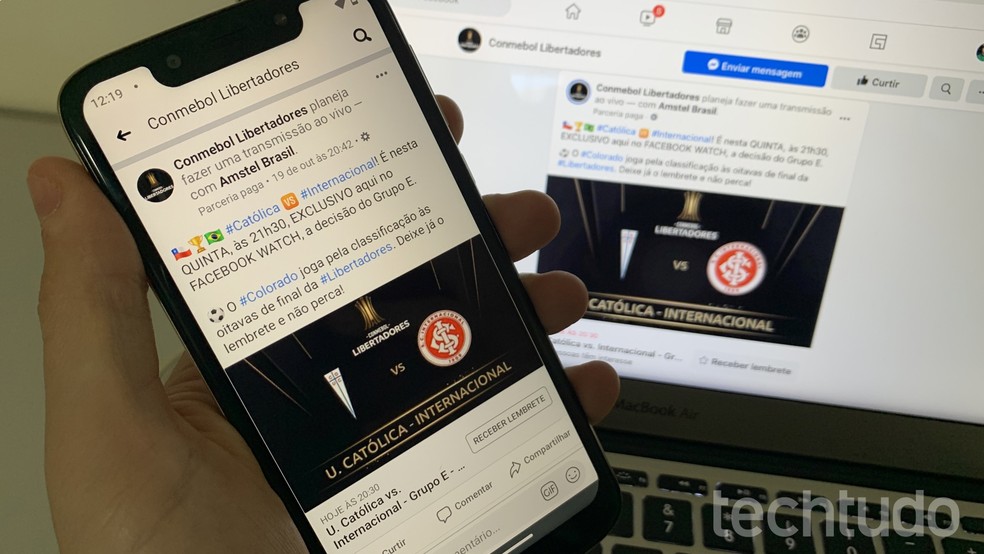 Universidad Catolica X Internacional Como Assistir A Libertadores Ao Vivo Redes Sociais Techtudo