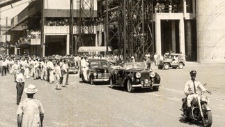 Automóveis presidenciais - Getúlio Vargas e o Rolls-Royce — Foto: Arquivo