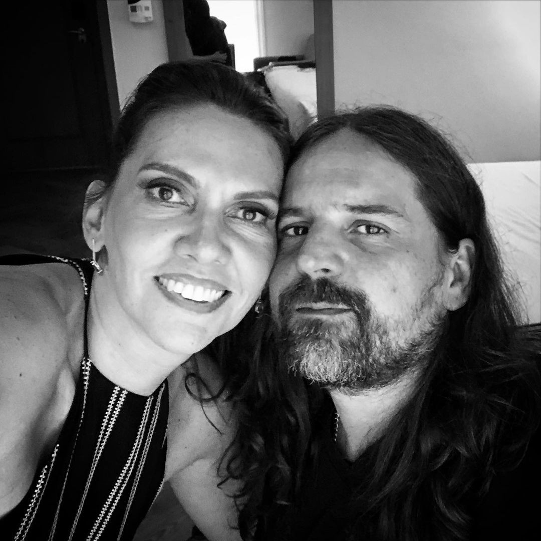 Andreas Kisser e Patrícia (Foto: Reprodução Instagram)
