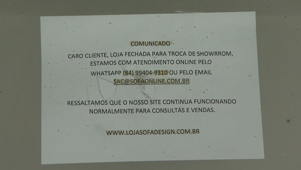 Ministério Público pede ação na Justiça após denúncias de golpe por loja de móveis na Bahia; Procon alerta como agir — Foto: TV Bahia
