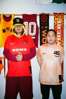 Collab entre Roma e Nowhere FC, em 2018