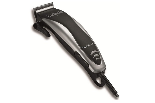 O Hair Stylo acompanha tesoura e pente para auxiliar o corte de cabelo (Foto: Reprodução/Amazon)