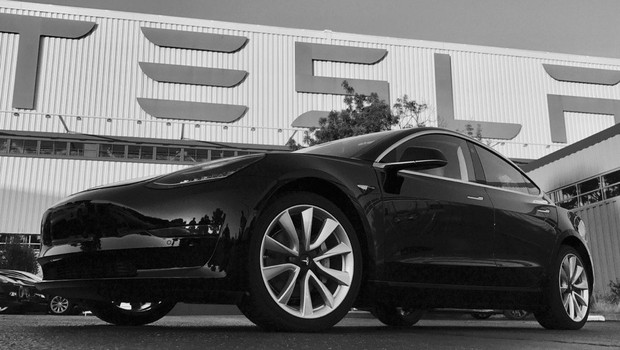 Model 3, novo carro da Tesla (Foto: Reprodução/Twitter)