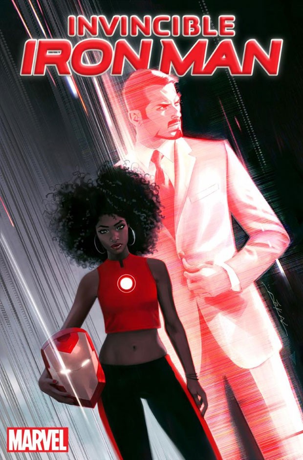Riri Williams, uma mulher negra, substituirá Tony Stark como 'Homem de Ferro' em nova série da Marvel nos quadrinhos (Foto: Divulgação/Marvel)
