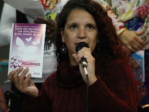 Carol participa de coletivos e movimentos feministas (Foto: Arquivo pessoal/Carol Santos)