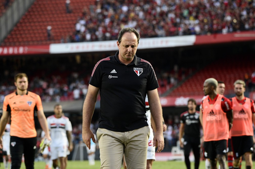 Rogério Ceni em São Paulo x Flamengo — Foto: Marcos Ribolli