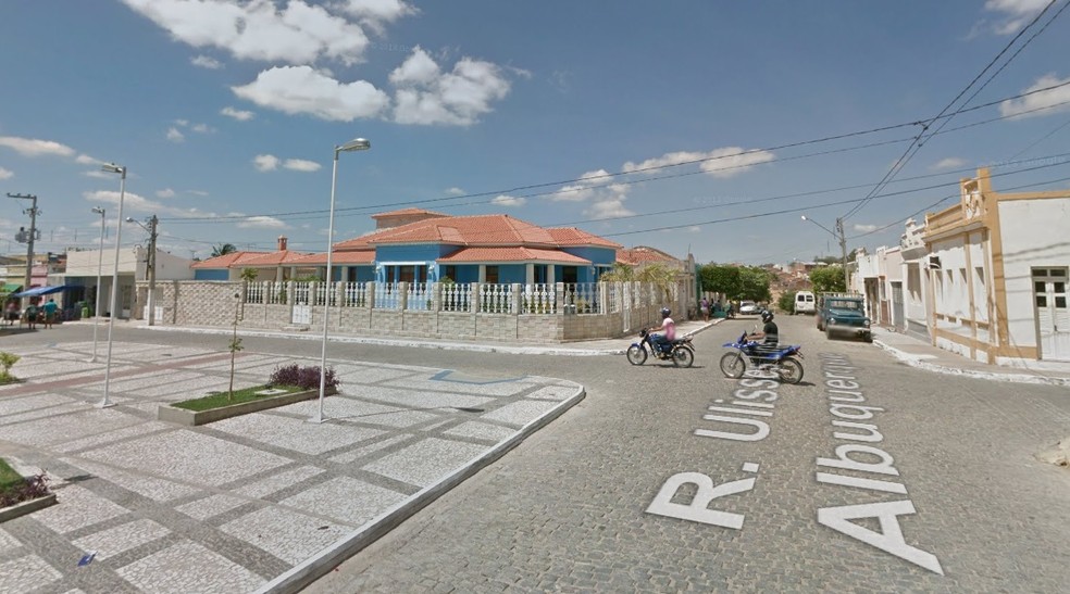 Sertânia, no Sertão de Pernambuco — Foto: Google Street View/Reprodução