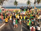 Manifestantes pró-impeachment se reúnem em duas cidades da Paraíba 