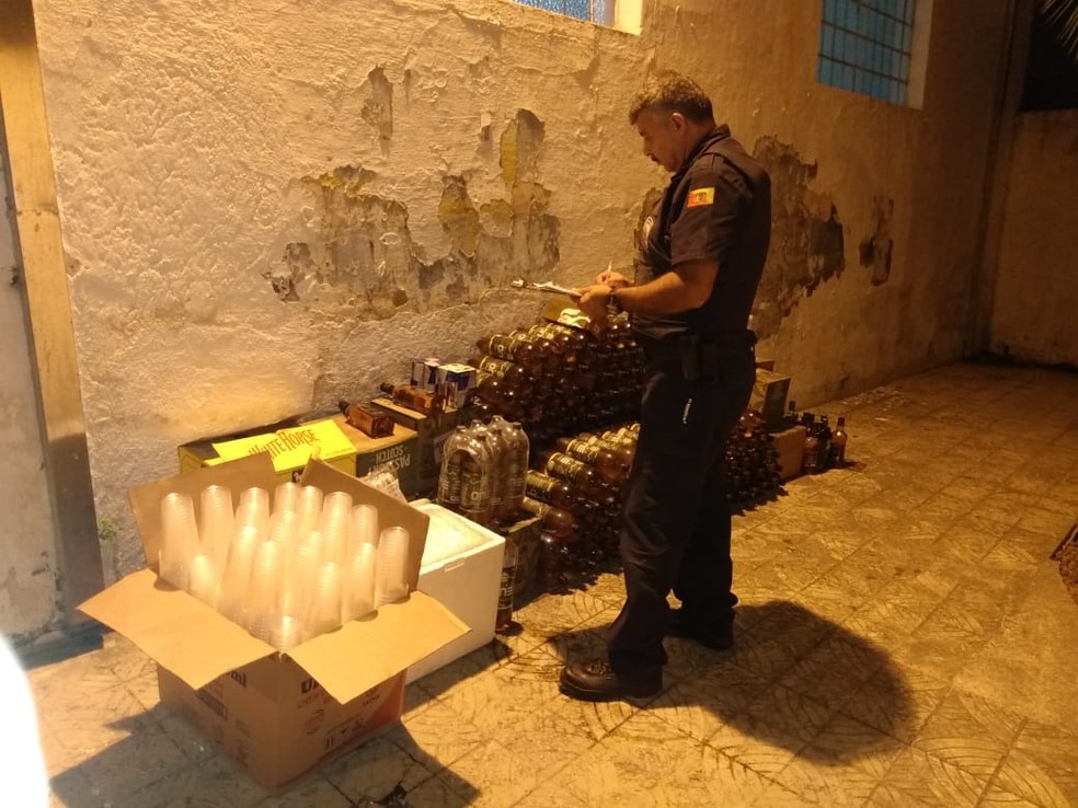 Fiscalização interrompe festa com mais de 200 pessoas em chácara de Sorocaba (SP) — Foto: Prefeitura de Sorocaba/Divulgação