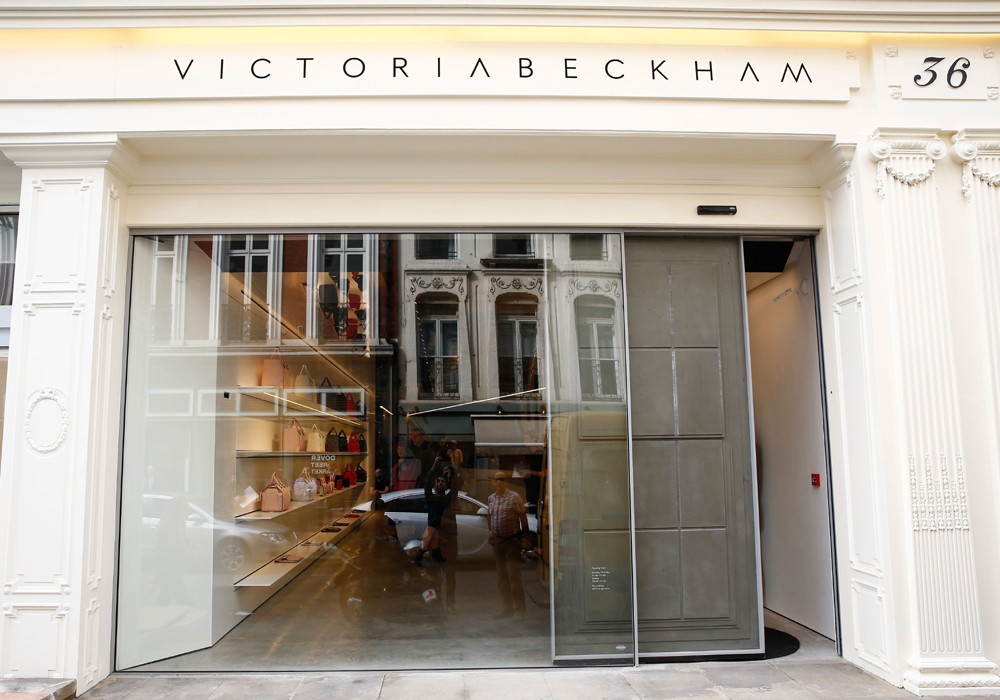 Primeira loja de Victoria Beckham, em elegante bairro de Londres (Foto: Getty Images)