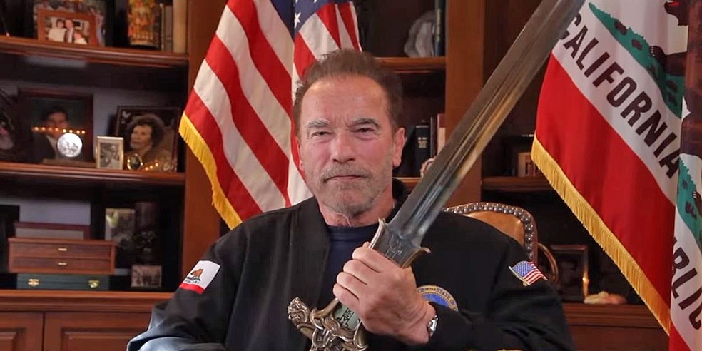 Arnold Schwarzenegger comparou o ataque ao Capitólio dos EUA à violência nazista — Foto: Redes sociais