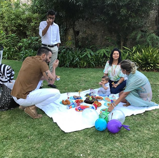 Kelly Key comemora mêsversário do filho com família e amigos (Foto: Reprodução/Instagram)