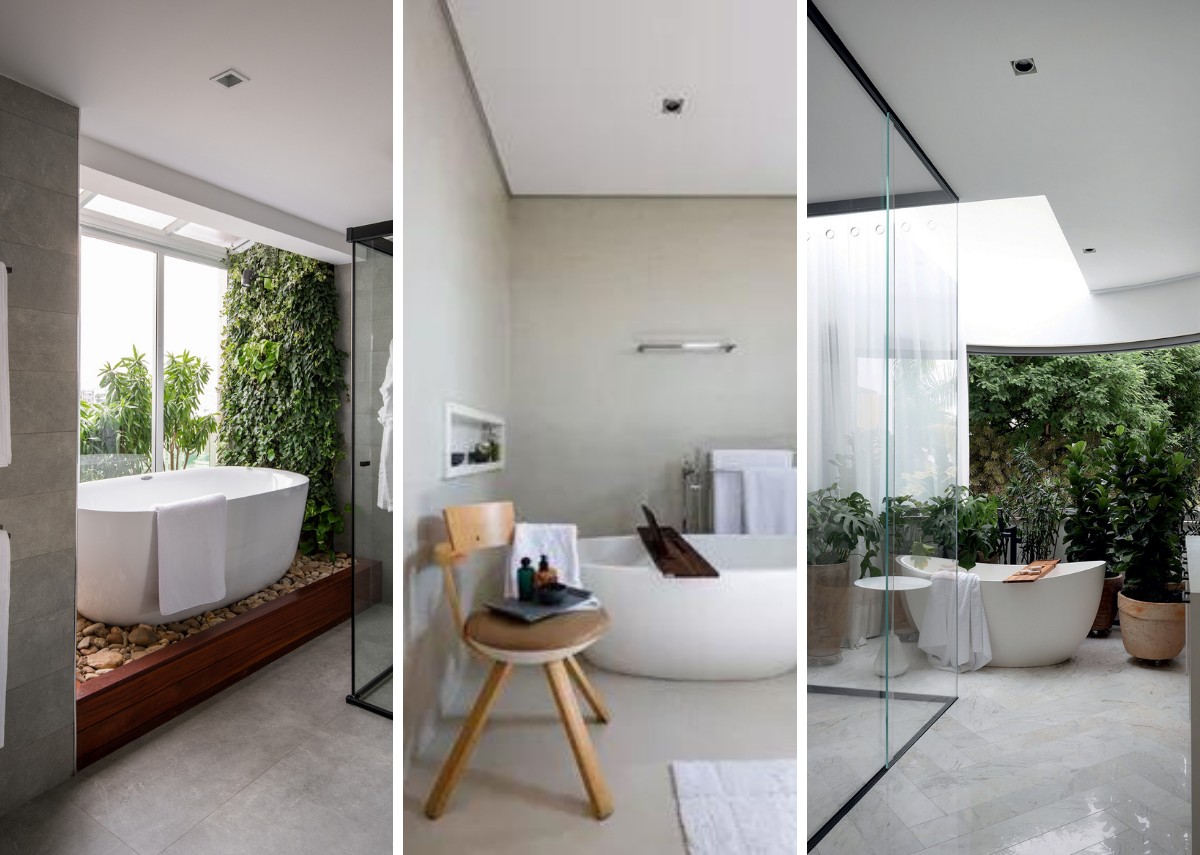 20 banheiros clean para se inspirar! (Foto: Casa e Jardim / Reprodução)