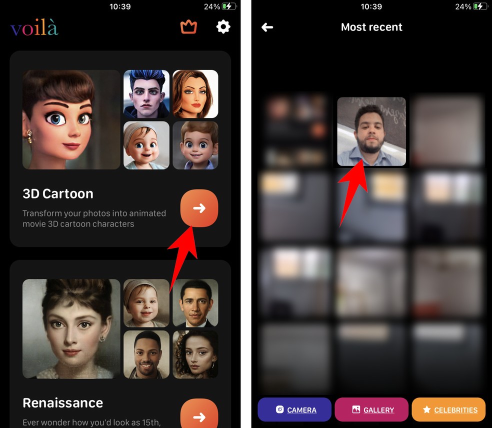 App Voilà AI Artist: como transformar uma foto em desenho no celular |  Editores | TechTudo