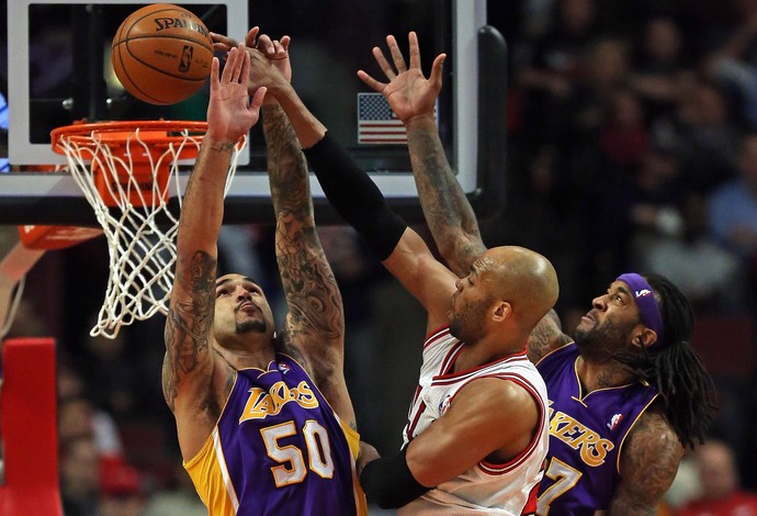 Taj Gibson Chicago Bulls NBA (Foto: Getty Images)