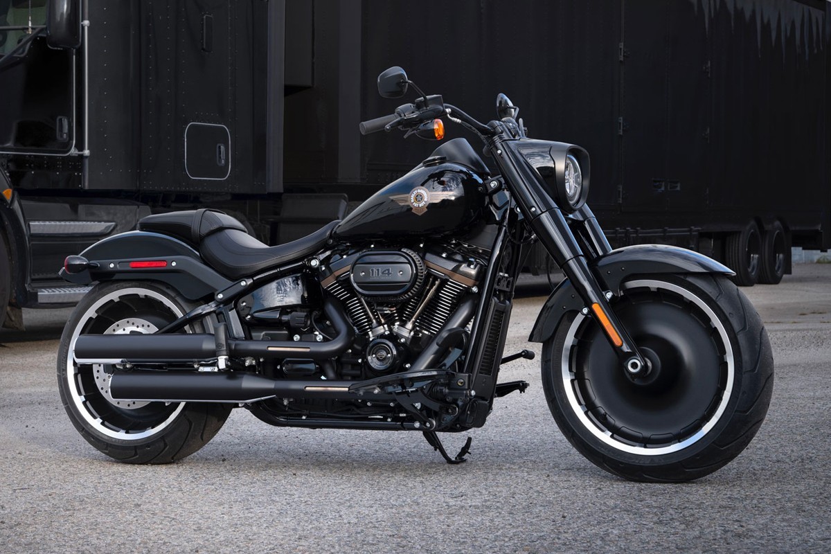 Harley Davidson Cria Edicao Comemorativa Da Iconica Fat Boy Gq Motor