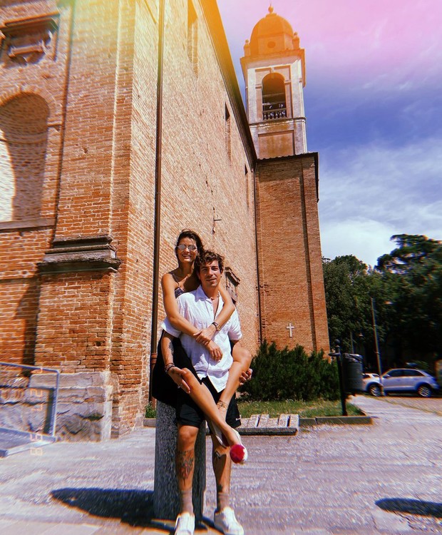 Isabelli Fontana e Di Ferrero (Foto: Reprodução / Instagram)