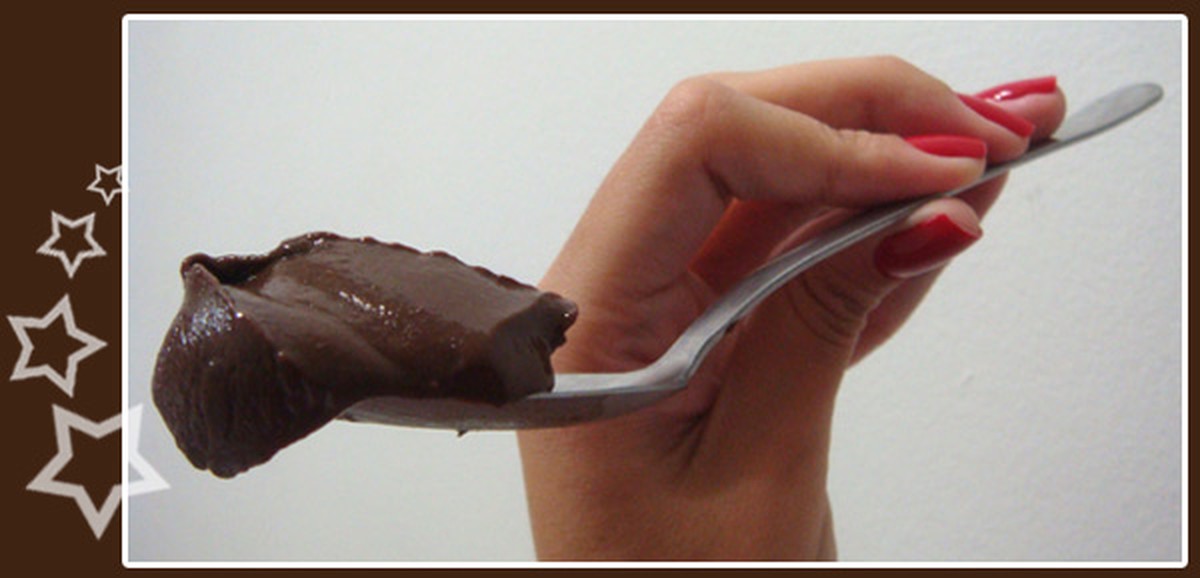 Receita de creme de chocolate para comer de colher Brigadeiro De Colher Sem Leite Condensado Receitas Receitas