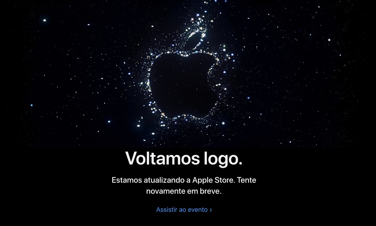 iPhone 14: loja da Apple sai do ar horas antes do lançamento