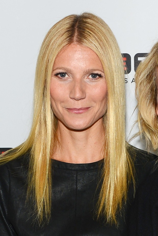 Gwyneth Paltrow ama o cabelo lisíssimo, sem nenhuma ondulação  (Foto: Getty Images)