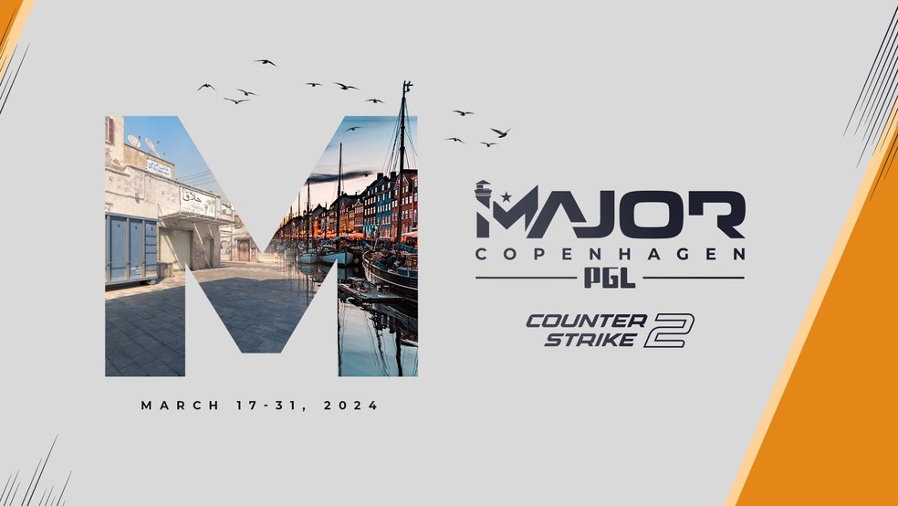 Counter-Strike 2 (CS2) terá primeiro Major na Dinamarca, em março de 2024 |  Campeonatos | TechTudo
