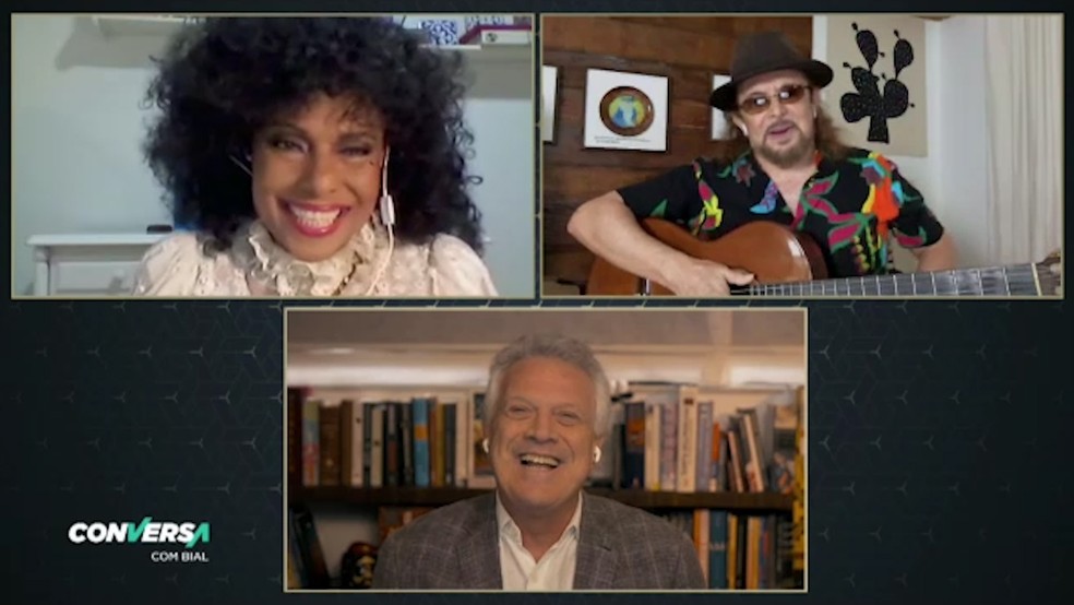 Em Reencontro Com Afilhado Geraldo Azevedo Eliana Pittman Se Emociona Com Imagens Do Pai Pais Sem Memoria Conversa Com Bial Gshow