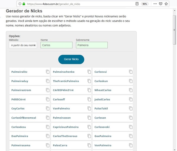 cinco geradores de nicks para fortnite free fire pubg e jogos online jogos techtudo