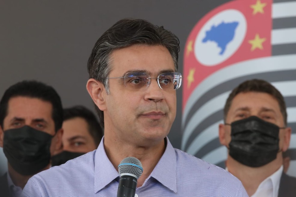 Vice-governador Rodrigo Garcia.  — Foto: Alex Ferraz/Jornal A Tribuna