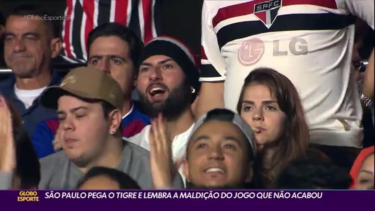 São Paulo pega Tigre e relembra a maldição do jogo que não acabou em 2012