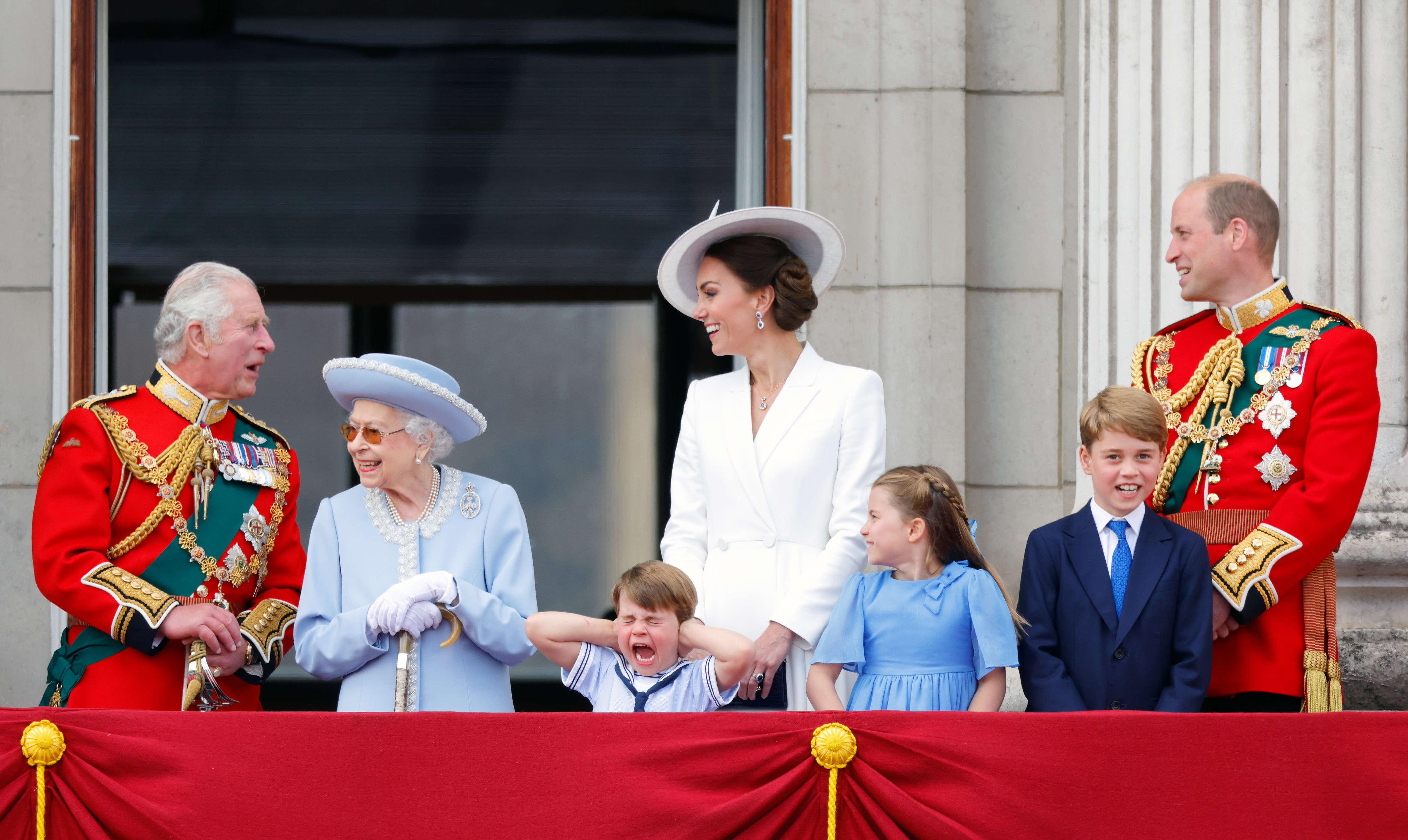 O príncipe Louis durante as comemorações do Jubileu de Platina (Foto: getty)